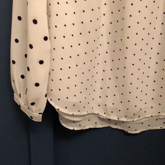 Loft polka dot blouse - Picture 7 of 8